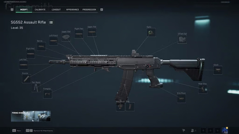 Súng SG552 Assault Rifle